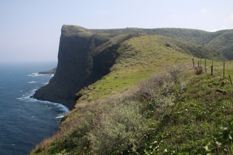 Matengai cliff on the Kuniga coast